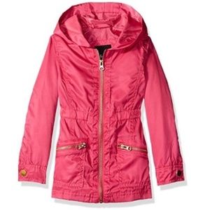 Me Jane Kids Girls Shinny Nylon Anorak Jacket Sz 4